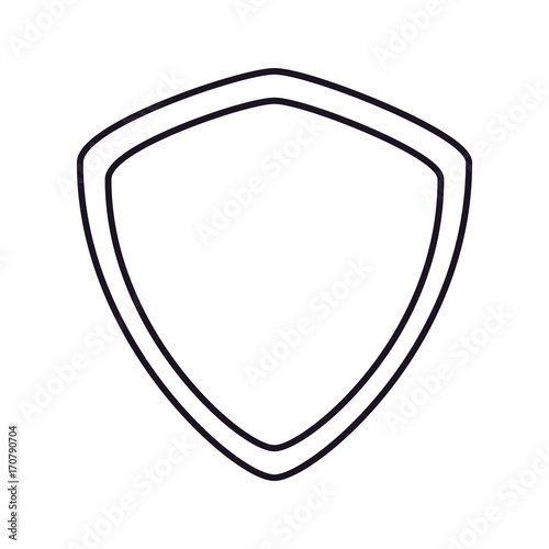 Free Download shield icon over white background vector illustration - GFXLoad