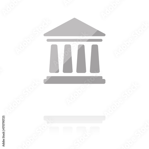 farbiges Symbol - Museum