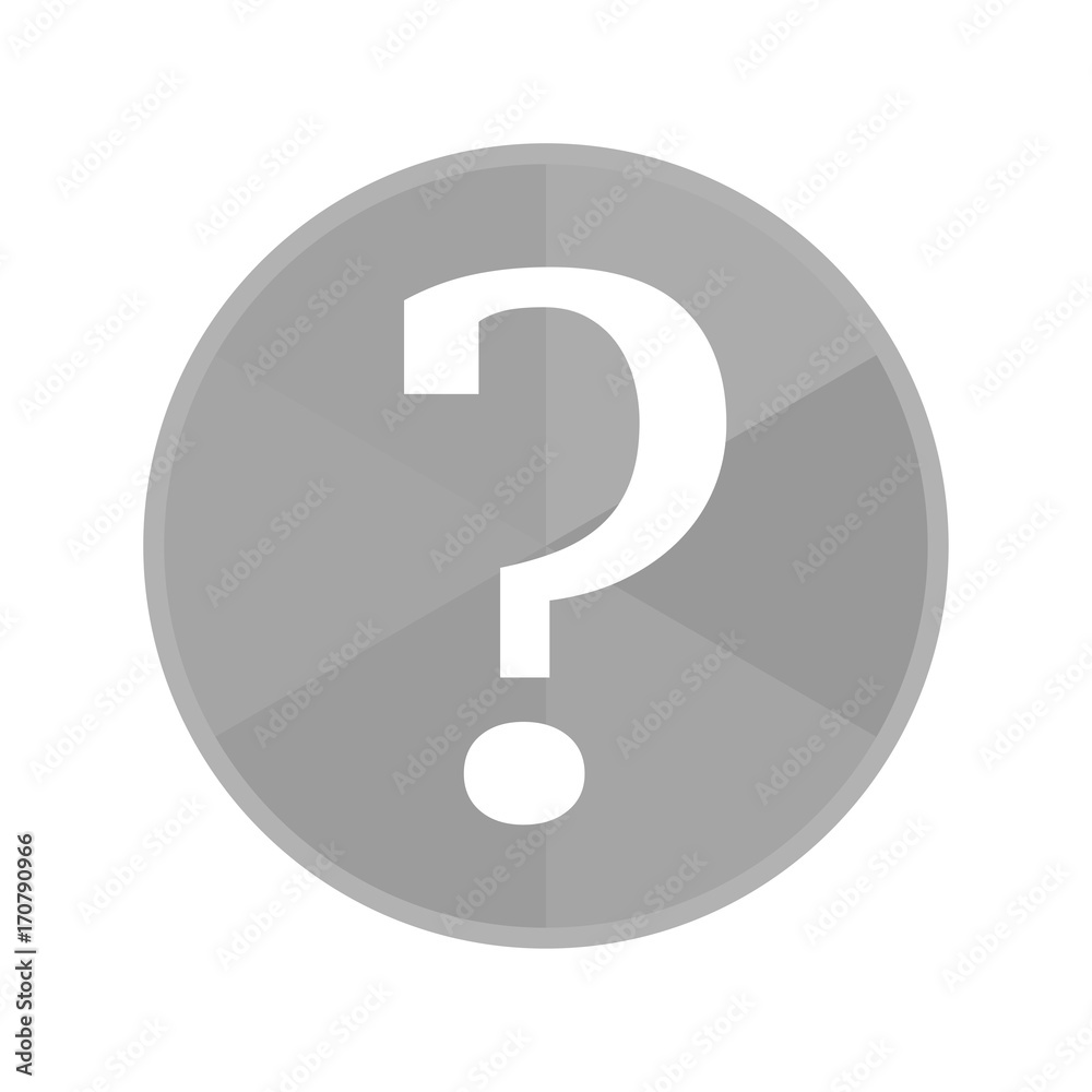 Kreis Icon - Fragezeichen rund Kreis Icon - Fragezeichen rund