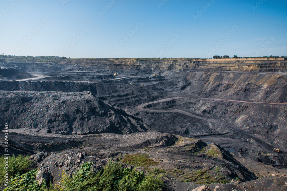 coal mining on the cut
