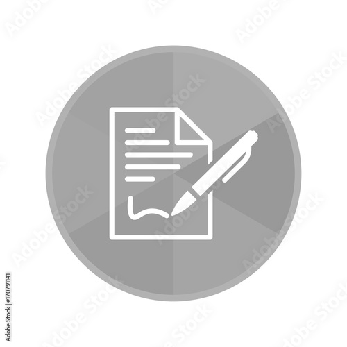 Kreis Icon - Vertrag