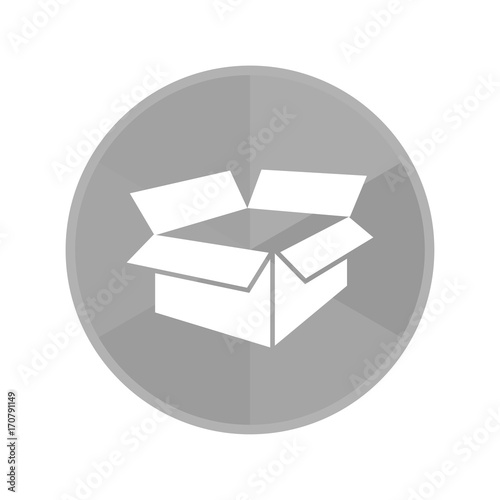 Kreis Icon - offener Karton