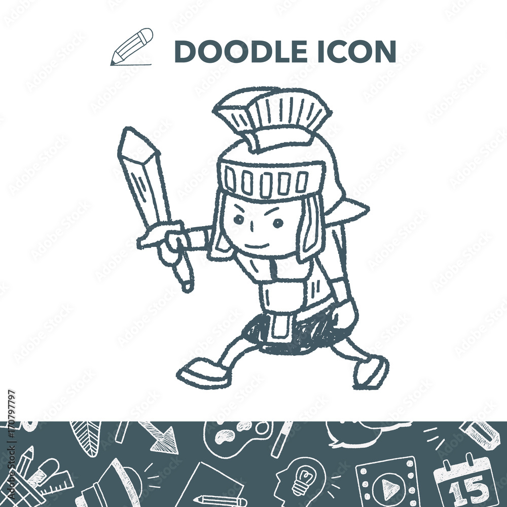 knight doodle knight doodle