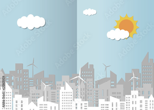 buildings with windmill