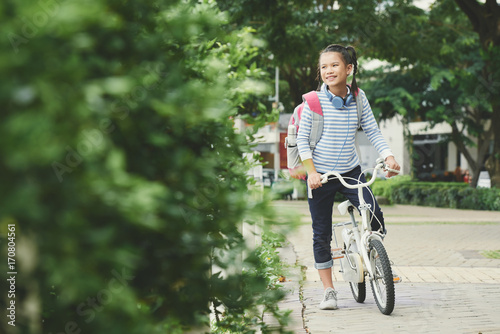 Summer bicycle ride