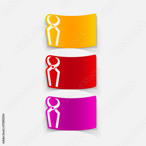 realistic design element: nippers