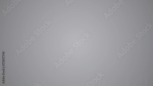 Gray Background with Strings, Intro Background with randomly Upcoming Strings (3D Rendering)