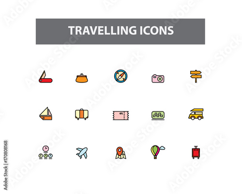 Travel Vector Icons