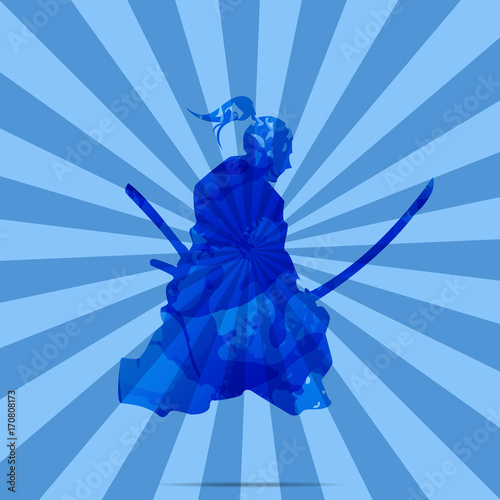 Japanese Warrior and Swordsman, Samurai 