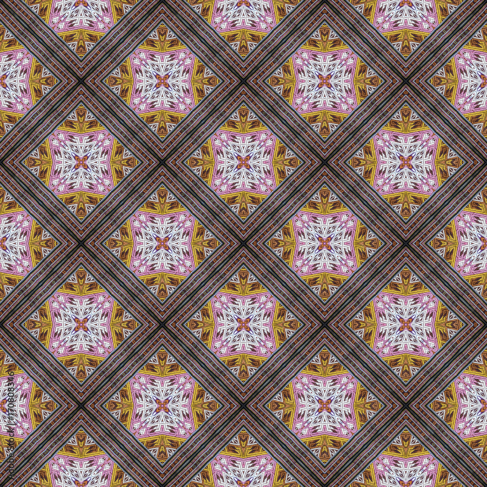 Abstract kaleidoscope or endless pattern. Abstract kaleidoscope or endless pattern.