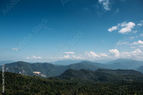 Fototapeta Naklejka Na Ścianę i Meble -  Mountain landscape, endless freedom