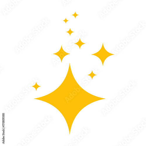 yellow stars set