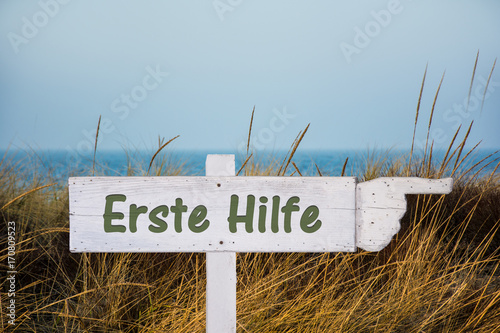 Schild 195 - Erste Hilfe photo