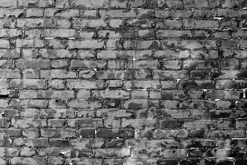 Brick texture with scratches and cracks