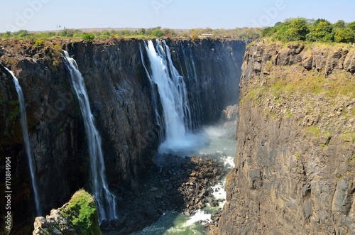 Victoria Falls panoramic view  Zimbawe