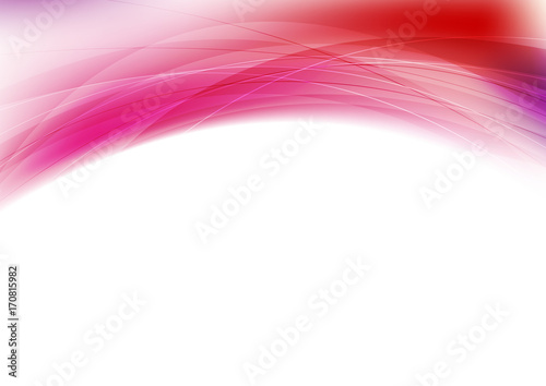Red and purple abstract wavy background