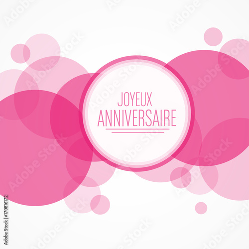 joyeux anniversaire