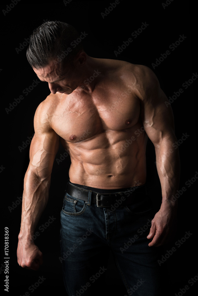 Man's power body