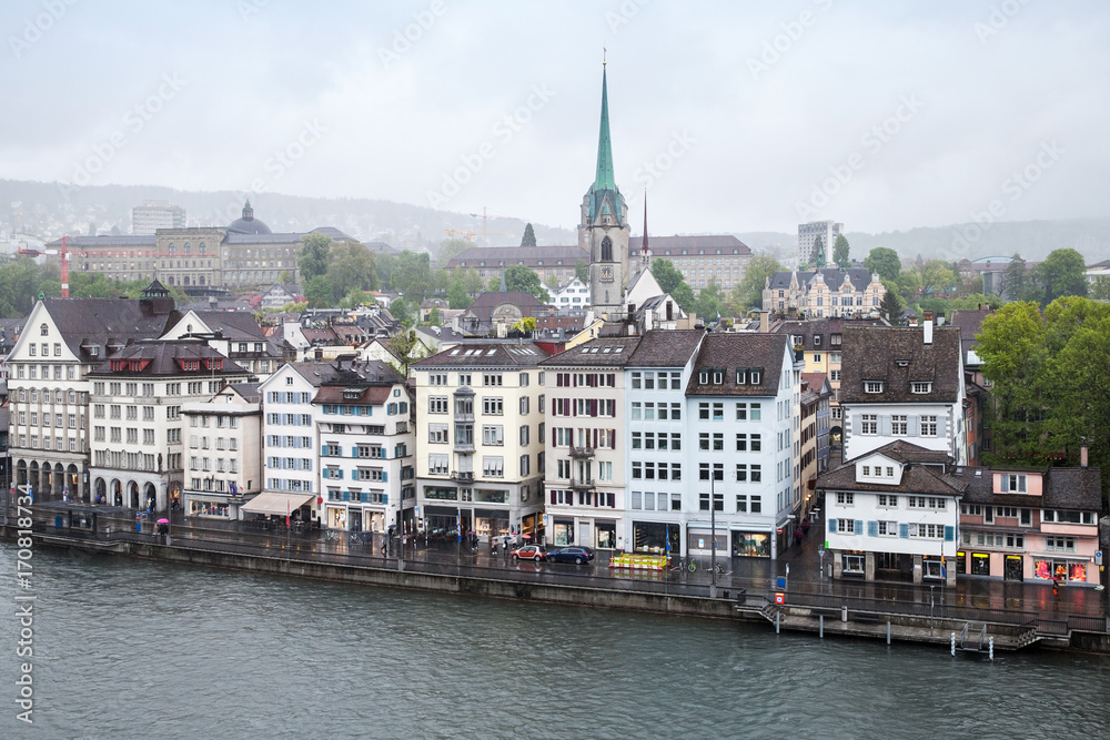 Zurich - the largest city in Switzerland Zurich - the largest city in Switzerland