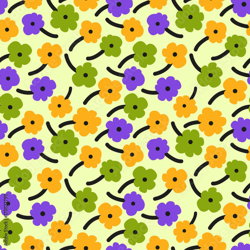 Floral seamless pattern