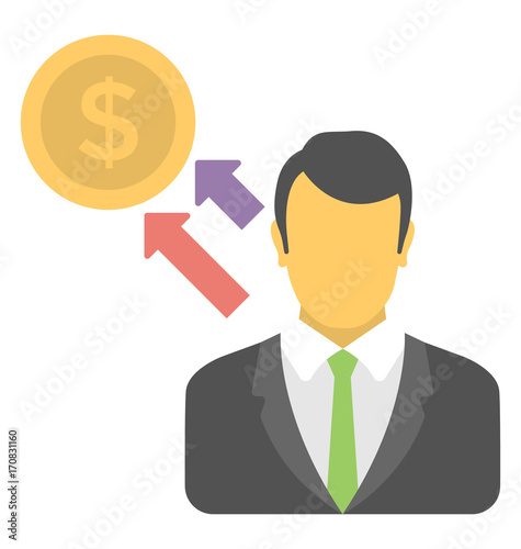 Investor Vector Icon
