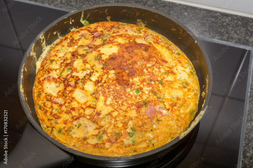 Ei in der Pfanne kochen Ei in der Pfanne kochen
