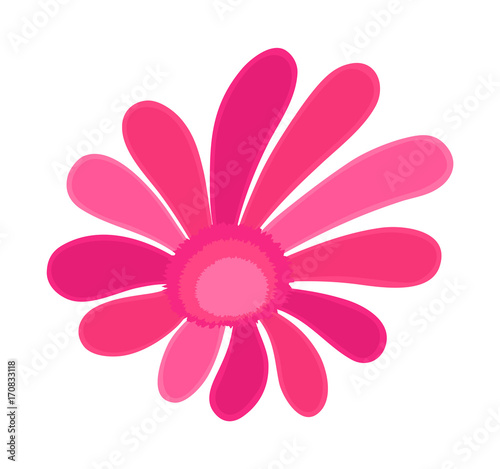 Cartoon Flower Clipart Vector handmade clip-art