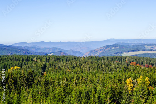 Blick   ber den Schwarzwald
