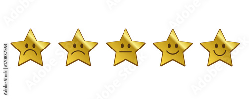 sterne bewertung feedback gold