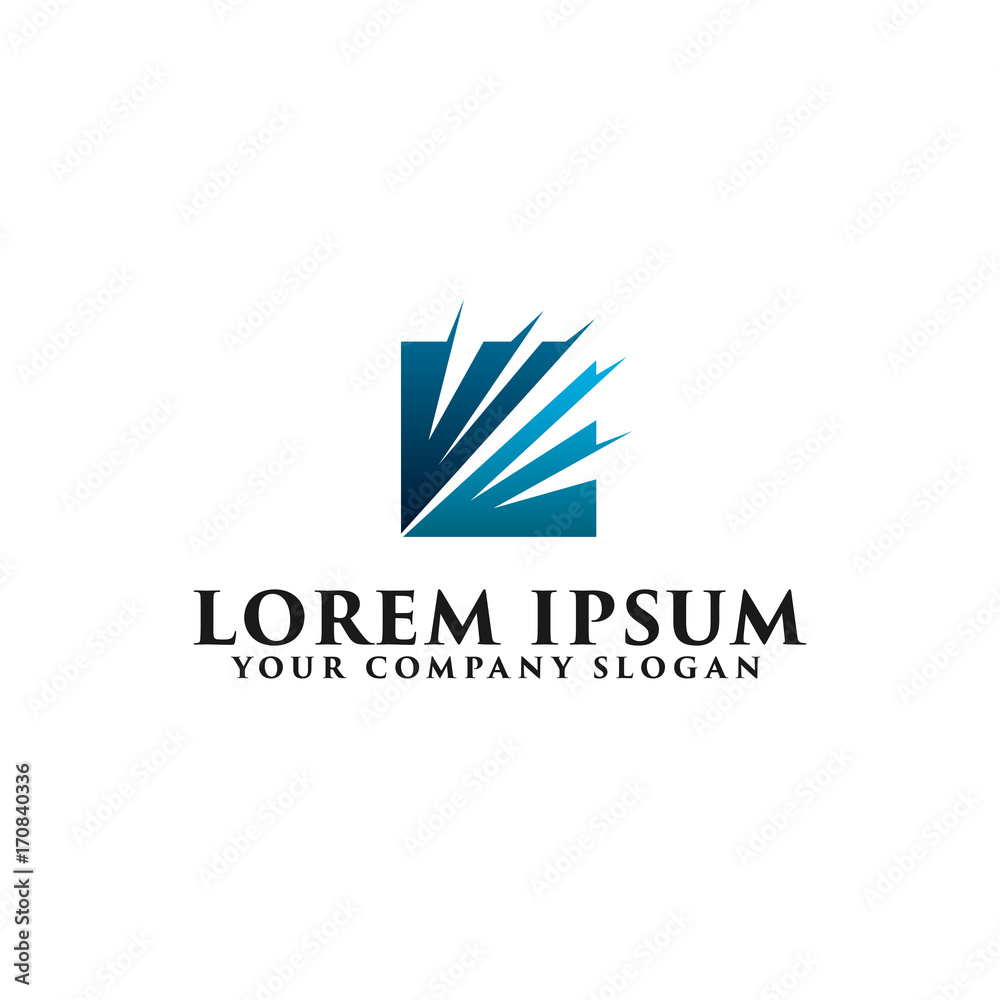 abstract squre business technology logo design concept template abstract squre business technology logo design concept template