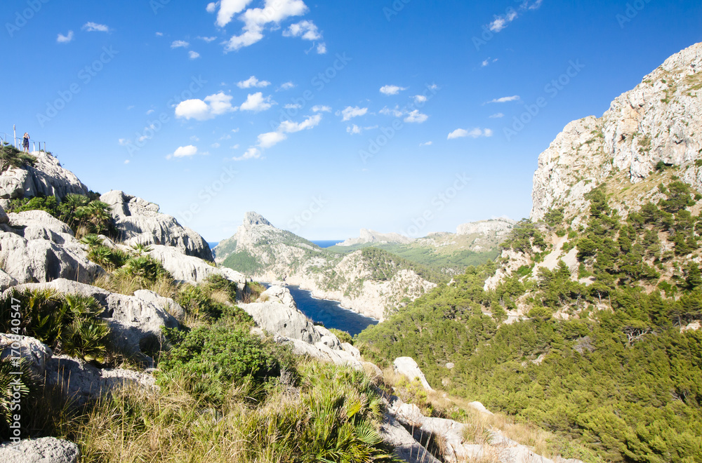 Fototapeta premium Cap de Formentor - beautiful coast of Majorca, Spain - Europe.