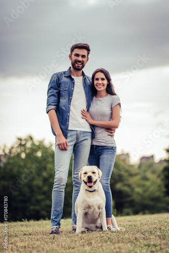Photography Couple with dog