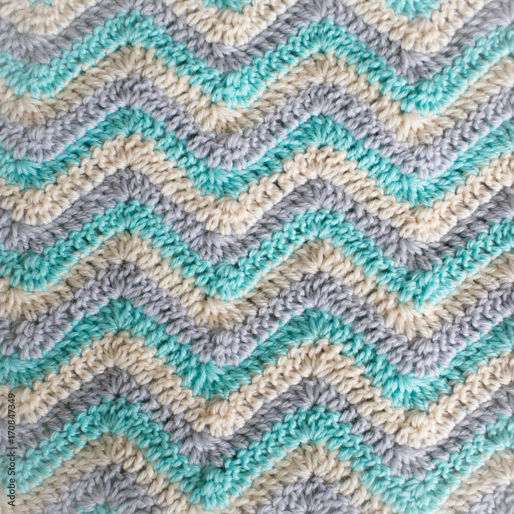 knit texture close up
