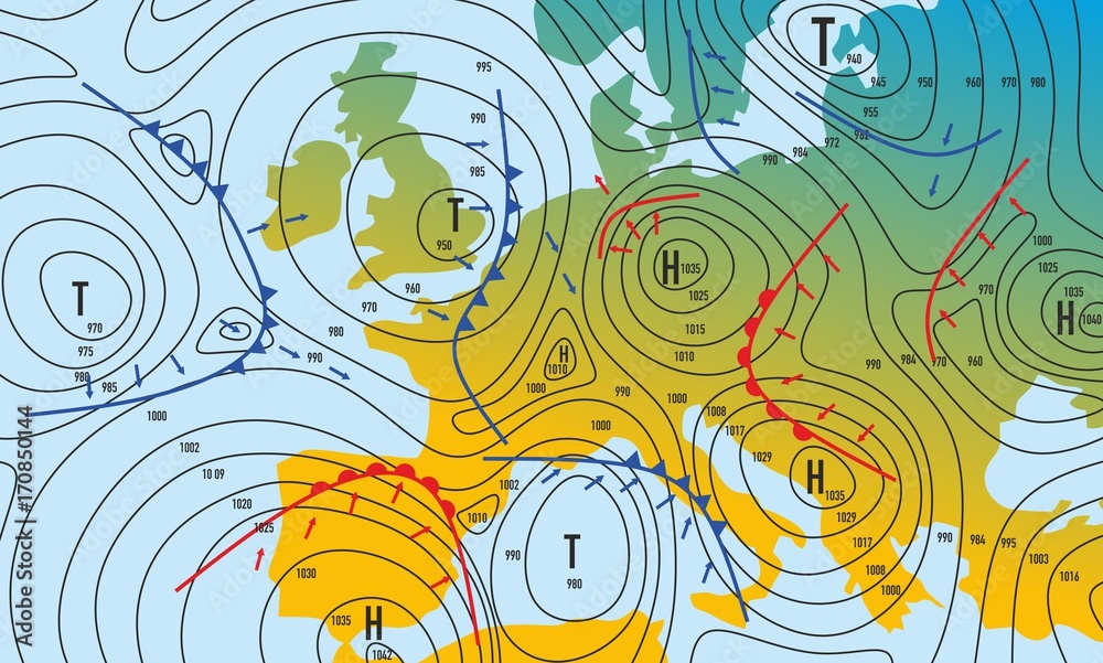 Foto wetterkarte0809a