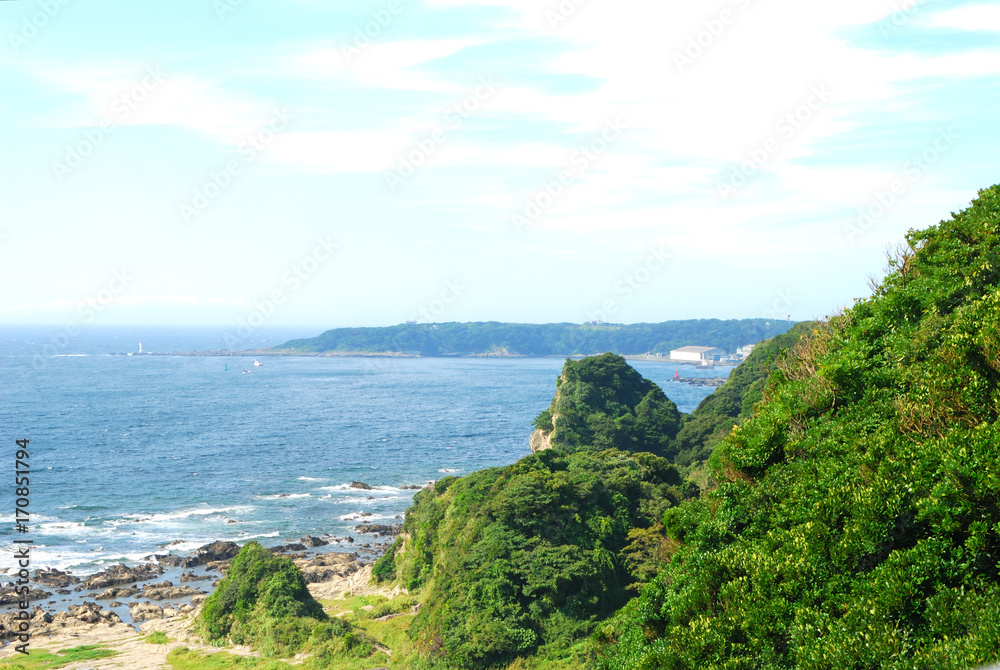 Fototapeta premium 三浦市宮川の風景