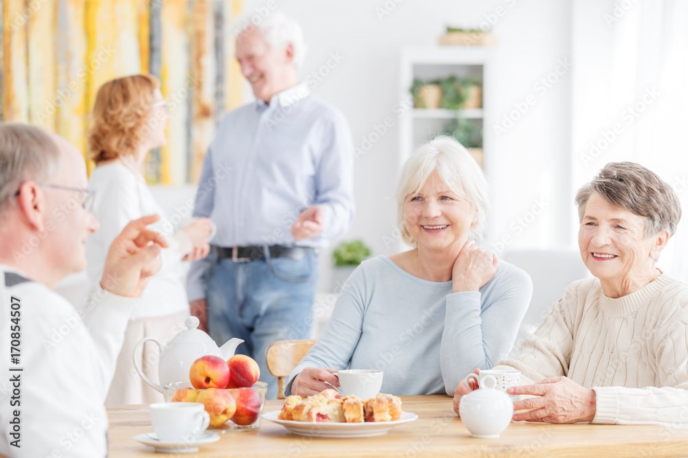 Senior people at nursing home Senior people at nursing home