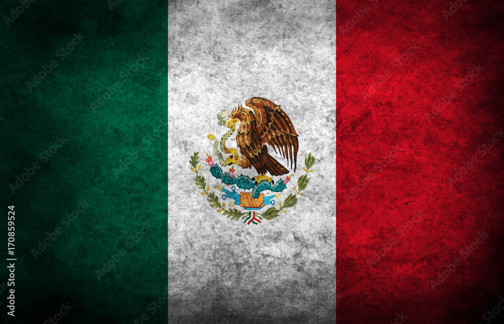 Fototapeta premium Mexico flag
