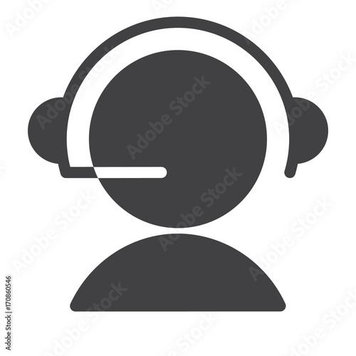 Journalist icon vector