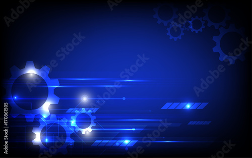 Abstract technology background hi speed communication concept