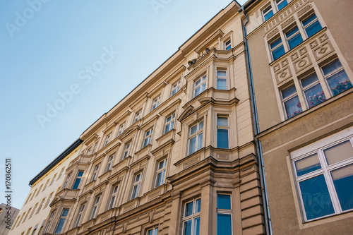 luxury facade with stuck in prenzlauer berg