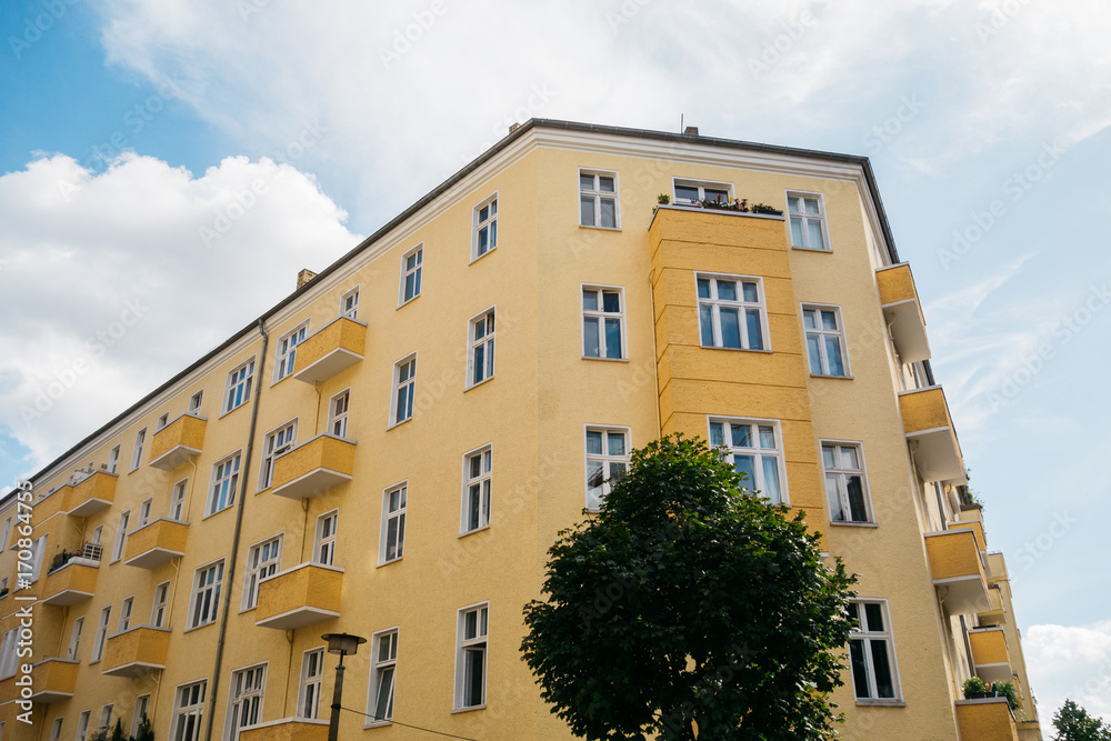 yellow corner building in berlin yellow corner building in berlin