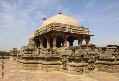 The ancient Harshat Mata temple in Abhaneri, Rajasthan, India