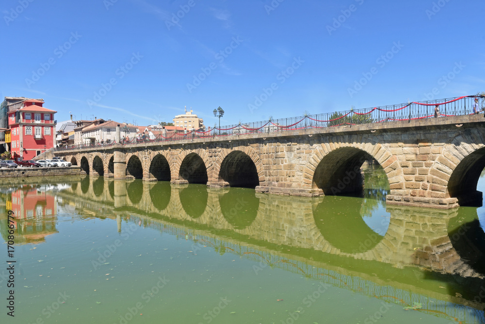 Roman bridge of Chaves, Portugal