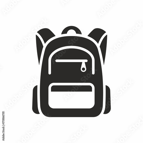 Backpack icon photo