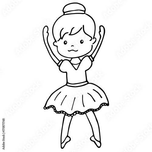 Kleine Ballerina Vektor 5