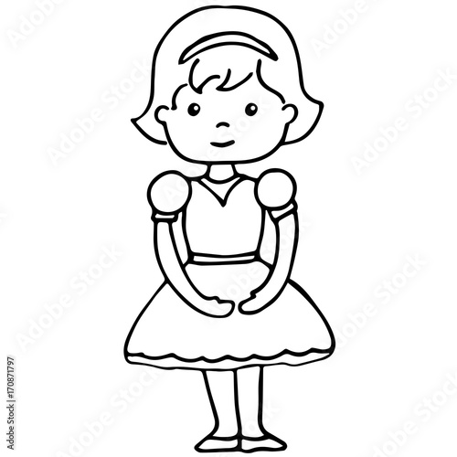 Kleine Ballerina Vektor 3