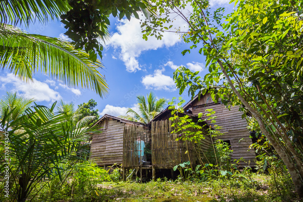 traditional houses of the native people of indonesia in village traditional houses of the native people of indonesia in village