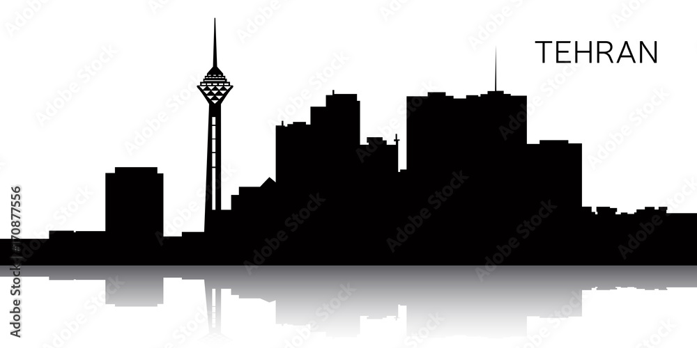 Cityscape of Tehran