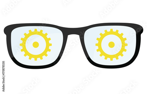 Brillengläser mit Zahnrad - Optionen