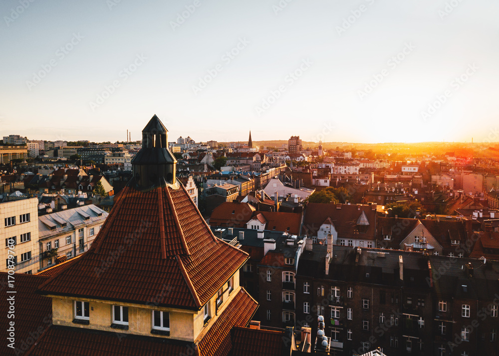 Katowice z powietrza